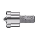 PUDE-1205 | Estuche con 5 puntas cruz PH2 muro de yeso largo 1', Expert