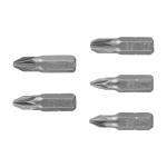 PUDE-2001 | Estuche con 5 puntas pozidriv combinadas largo 1', Expert