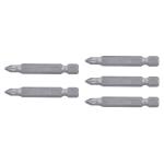 PUDE-2201 | Estuche con 5 puntas pozidriv PZ1 largo 2', Truper Expert