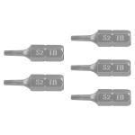 PUDE-5108 | Estuche con 5 puntas torx T8 largo 1', Truper Expert