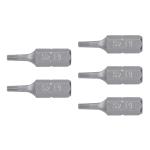 PUDE-5109 | Estuche con 5 puntas torx T9 largo 1', Truper Expert
