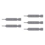 PUDE-5206 | Estuche con 5 puntas torx T6 largo 2', Truper Expert