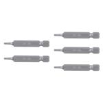 PUDE-5208 | Estuche con 5 puntas torx T8 largo 2', Truper Expert