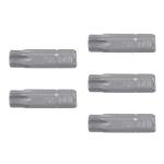 PUDE-6140 | Estuche con 5 puntas torx T40 con seguro largo 1', Expert