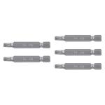 PUDE-6225 | Estuche con 5 puntas torx T25 con seguro largo 2', Expert