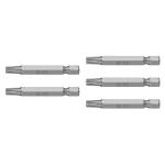PUDE-6227 | Estuche con 5 puntas torx T27 con seguro largo 2', Expert