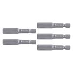 PUDE-7208 | Estuche con 5 puntas hexagonales de 8 mm largo 2', Expert