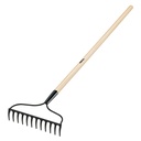 R-12AL-P | Rastrillo jardinero, 12 dientes, Pretul