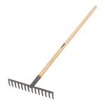 R-14M | Rastrillo recto de 14 dientes, mango de 54', Truper