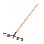 R-16M | Rastrillo recto de 16 dientes, mango de 60', Truper