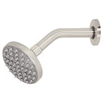 R-204N | Regadera satín 4' plato redondo, con brazo, Foset Element