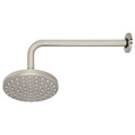 R-206N | Regadera satín 6' plato redondo, con brazo, Foset Element