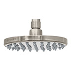 R-206SN | Regadera satín 6' plato redondo, sin brazo, Foset Element