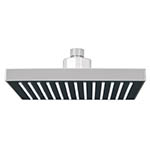 R-405S | Regadera cuadrada ABS 8' acabado cromo sin brazo, Foset