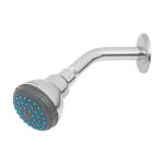 R-506 | Regadera redonda 2-1/2' brazo y chapetón de acero, Basic