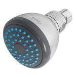 R-507S | Regadera redonda de ABS 3' sin brazo, Foset Basic