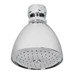 R-509S | Regadera cónica metálica 2-1/2' sin brazo, Foset Aqua