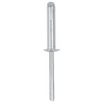 R-612B | Bolsa con 50 remaches 3/16' x 3/4' de aluminio, ala 3/8'