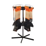 R-PYG | Rack para palas con mango 'Y', giratorio para 30 pz, Truper