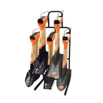 R-PYP | Rack para palas con mango 'Y' de pared para 30 pz, Truper