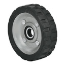 RD-41 | Rueda de hule sólido 4-1/2' para diablo, un balero, Pretul