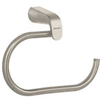 RIA-77N | Toallero argolla de latón en acabado satín, Foset Riviera