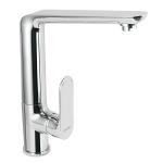 RIM-83 | Monomando cromo cuello alto para fregadero, Foset Riviera