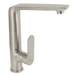 RIM-83N | Monomando satín cuello alto para fregadero, Foset Riviera