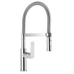 RIM-84 | Monomando cromo nariz flexible para fregadero, Riviera