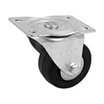 RO-1215 | Rodaja hule 3', placa giratoria con balero, carga 110 kg