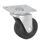 RO-129 | Rodaja hule 2', placa giratoria con balero, carga 40 kg