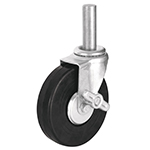 RO-1427F | Rodaja hule 6' con espiga sólida y freno, carga 125 kg