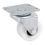 RO-222 | Rodaja de polietileno 2' placa giratoria, con balero, Fiero