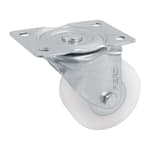 RO-226 | Rodaja de polietileno 3' placa giratoria, con balero, Fiero