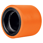 RO-PAT-PU | 2 Rodillos para patín traspaleta de 2 ton PU-2HU, Truper