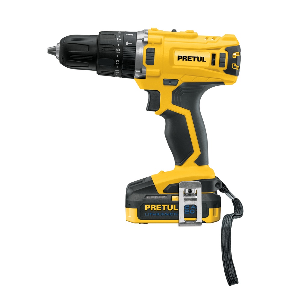 ROTI-20P2 | Rotomartillo inalámbrico 1/2', 20 V, Pretul