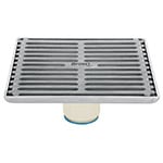 RS-702 | Resumidero cuadrado de acero inoxidable 6' x 6', Foset