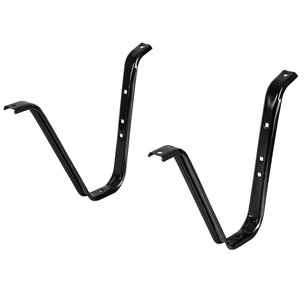 SL-45/50-RP | Juego 2 soportes calibre 16 para carretillas rojas Pretul