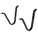 SL-45/50-RP | Juego 2 soportes calibre 16 para carretillas rojas Pretul