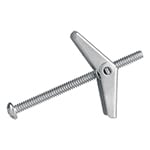 SMA-1/8 | Bolsa con 4 sujetadores tipo mariposa de 1/8' x 2', Fiero