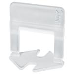 SN-CL20 | Bolsa con 100 anclas rectas para nivelación de azulejos