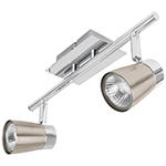 SOB-302S | Luminario de sobreponer con 2 spots base GU10, Volteck