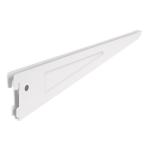 SOMO-12MD | Ménsula plana blanca para cremallera doble, 32cm, Fiero