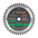 ST-748 | Disco sierra 7-1/4' multimaterial, 48 dientes centro 5/8'