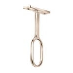 STO-5 | Soporte central para tubo ovalado de clóset, Hermex