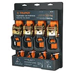 SU-1000C4 | Juego de 4 sujetadores con matraca carga máxima 1000 kg