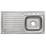 TA-1050D | Tarja de sobreponer tina derecha 100 x 50 cm, Foset