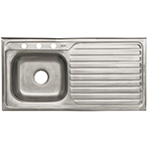 TA-1050I | Tarja de sobreponer tina izquierda 100 x 50 cm, Foset