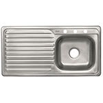 TA-1051DB | Tarja de empotrar tina derecha 100 x 51 cm, Foset Basic