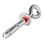 TAE-10X60C | Bolsa con 4 taquetes expansivos 10x60 mm con armella cerrada